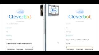 Cleverbot talks to Cleverbot S1 Ep2French [upl. by Pepe]