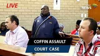 Coffin assault case Middelburg high court 25 August 2017 [upl. by Nahtiek954]