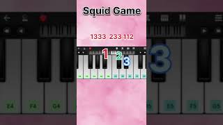 Squid Game On Piano pianoshorts shorts [upl. by Forbes]