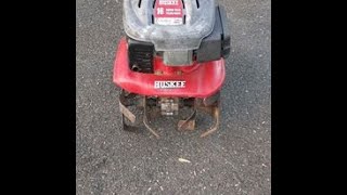 Huskee rototiller wont start and more problems Lets fix that [upl. by Esinyl448]