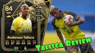 FC 24  TALISCA TOTW PLAYER REVIEW  YEARLY MONTH 1 TOTW 👀 🔥 [upl. by Yecaj]