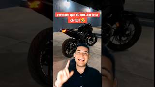 Verdades que NO DUELEN de la Honda 160 f 🔥 motos motorcycle honda honda160 biker riders Cb160 [upl. by Eioj]