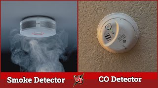 Smoke Detector vs Carbon Monoxide Detector [upl. by Leisam712]