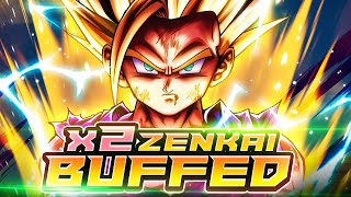 WHERE DO WE GO FROM HERE 2x ZENKAI BUFFED UL SSJ2 GOHAN IS JUST BEYOND  Dragon Ball Legends [upl. by Eicirtap]