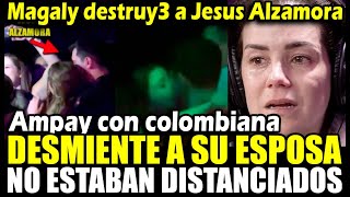 Magaly desmiente a Jesus Alzamora y su esposa tras ampay y decir q estaban distanciados [upl. by Elaval]