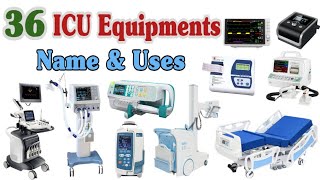 ICU Equipments Name and Uses  icu equipment [upl. by Niffirg809]