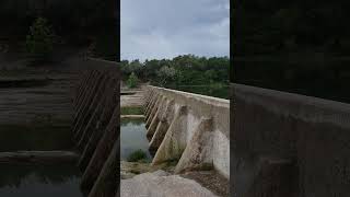 Wayne Smith Lake amp Dam near Blanco Texas [upl. by Nyleimaj]