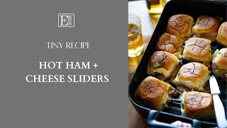 Ham  Cheese Sliders on Hawaiian Rolls Shorts [upl. by Ethben]