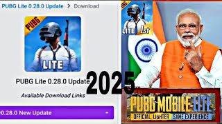 2025PUBG MOBILE LITE 0280 UPDATE NEW MAP  745 MB BETA UPDATEDESIPUBG20 [upl. by Draneb]