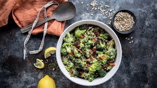 Simple Keto Broccoli Salad  Perfect for BBQ Season [upl. by Stannfield]