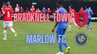 Bracknell Town v Marlow FC Highlights [upl. by Navets]