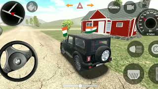 Indian Cars Simulator 3D 🔥 gadi wala game  Mahindra Thar  Car Game Android Gameplay [upl. by Drawyeh]