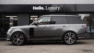 Overfinch Range Rover 44 SD V8 Autobiography  HILLMOREN 4K [upl. by Aggappora]