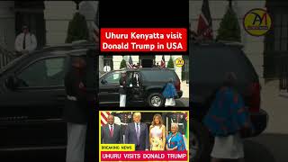 Uhuru Kenyatta visit Donald Trump in USA [upl. by Kered348]