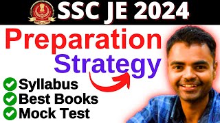 SSC JE 2024 Preparation Strategy for SSC JE SSC JE Civil Electrical Mechanical Syllabus Books [upl. by Aihtiekal760]