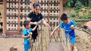 single mother gardening in front of house DANG THI DU [upl. by Alaine271]