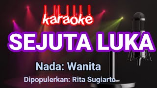 Sejuta LukaRita Sugiarto Karaoke [upl. by Iramaj]