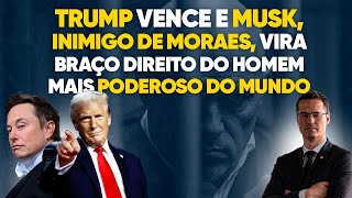 Com Trump e Musk no poder Alexandre de Moraes acabará na cadeia [upl. by Anura]