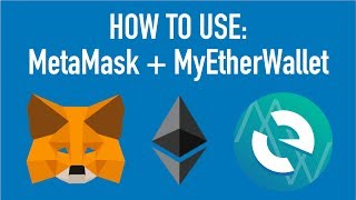 HOW TO Use MetaMask and MyEtherWallet To Send Ether amp Tokens [upl. by Aklam]