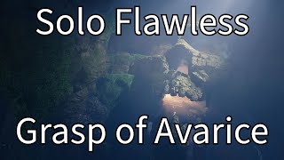 Solo Flawless Grasp of Avarice in 22 Minutes Echoes [upl. by Hawker]