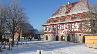 Winter im Fränkischen Freilandmuseum Bad Windsheim 2017 [upl. by Solly448]