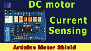 Current Sensing with Arduino Motor Shield with L298N L298P [upl. by Inga]