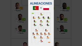 PORTUGAL VS POLONIA NATIONS LEAGUE 2024  JORNADA 4 futbol nationsleague españa portugal [upl. by Niwrud]