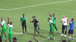 لقطة الأسبوع، شاهد إحتفال لاعبي الرجاء مع الجمهور بعد الفوز على فريق سريع وادي زم  RAJA CASABLANCA [upl. by Rocker]