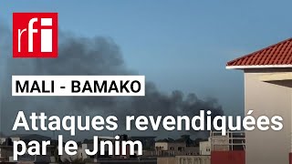 Mali  le Jnim revendique une double attaque à Bamako contre des cibles militaires • RFI [upl. by Noskcire]