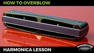 How to overblow on harmonica [upl. by Stinky]