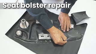 Seat bolster repair  Car upholstery [upl. by Voletta]