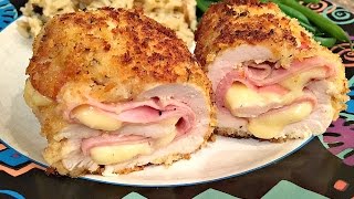 Chicken Cordon Bleu Recipe • A Great Classic 😍 👨‍🍳  Episode 120 [upl. by Vinny923]