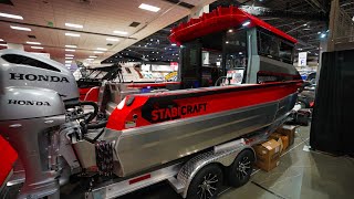 The Ultimate Adventure Boats  Stabicraft Is now in America  Seattle Boat Show 2023 [upl. by Zzabahs305]