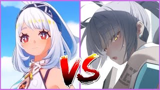 Dark Skin Character In Genshin Impact vs Other Gacha Games [upl. by Horten]