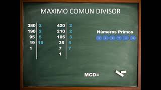 Maximo Comun Divisor [upl. by Nlocnil543]