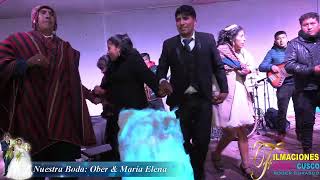 CHINCHERO NUESTRA BODA OBER Y MARIA ELENA PARTE 88  PRODUCCIONES CURASCO 984742820 [upl. by Ranie]