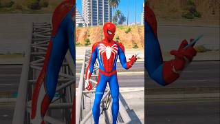 Spider Man amp Iron Man saved a Girl 😲 shorts spiderman cartoon spidermancartoon ironman [upl. by Keenan]