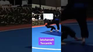 Pencak Silat Fight Jatuhansah Tercantik dennywewey9649 [upl. by Yerac]