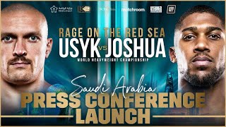 Oleksandr Usyk vs Anthony Joshua 2 Saudi Arabia Press Conference [upl. by Merkley636]