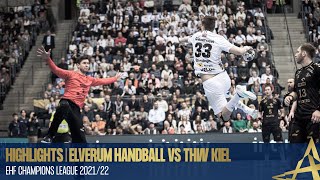 HIGHLIGHTS  Elverum Handball vs THW Kiel  Round 11  EHF Champions League 202122 [upl. by Hsotnas]