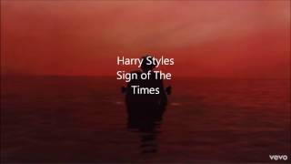 Harry Styles  Sign of the Times Lyrics [upl. by Karlis]