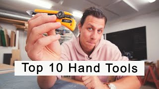 The 10 Most Useful Hand Tools [upl. by Ardnoid186]