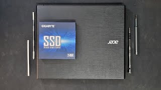 Acer Aspire E5573G58B7  Instalação de Ssd [upl. by Dione258]