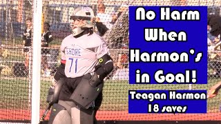 Shore Regional 2 Point Pleasant Boro 1  HS Field Hockey  Teagan Harmon 18 Saves [upl. by Keith]