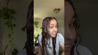 Curly hair routine with Odele beauty Odelebeauty curlyhair [upl. by Lein394]