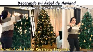 DECORÉ EL ARBOL DE NAVIDAD 🎄 [upl. by Nicki]