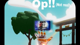 Trying to use adios in slap battles slapbattles roblox tencell [upl. by Ella]