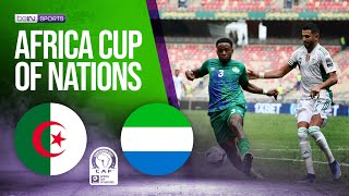 Algeria vs Sierra Leone  AFCON 2021 HIGHLIGHTS  01112022  beIN SPORTS USA [upl. by Ylsel]