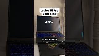 Legion 5i Pro boot time shorts legion5pro fastboot [upl. by Cristi]