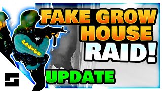 BUSTED  Cops Raid Fake Grow House  Update Part 2 [upl. by Aisayn]